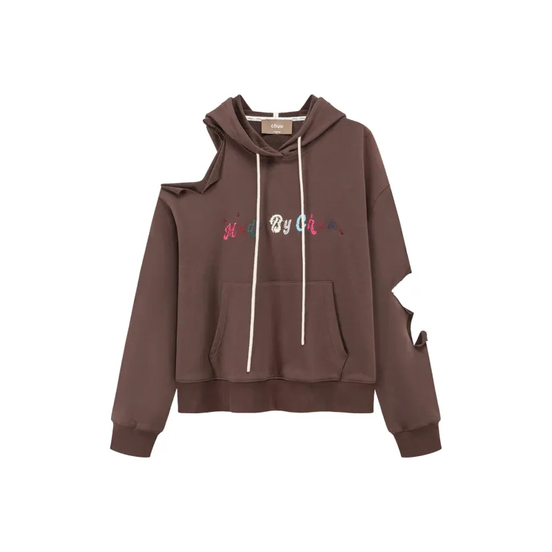 CHUU Sweatshirts Women's Chocolate-0