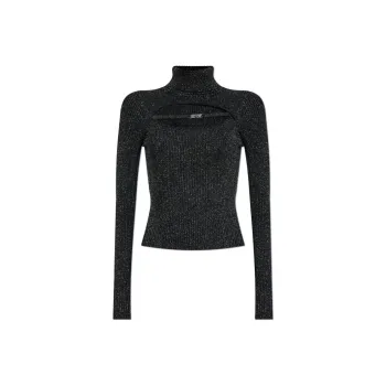 VERSACE JEANS COUTURE Lurex detail Sweater