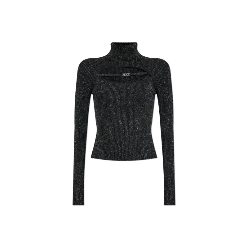 VERSACE JEANS COUTURE Lurex detail Sweater-0