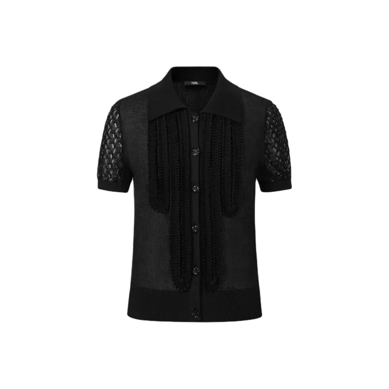 KARL LAGERFELD SS24 Knitwear Women's Black-0