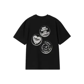 Carhartt WIP W' S/S FW24 Drop Shoulder Sleeve T-Shirt Women's Black