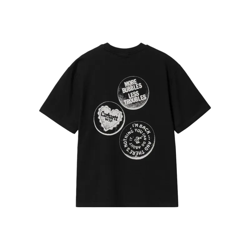 Carhartt WIP W' S/S FW24 Drop Shoulder Sleeve T Shirt Women's Black-0