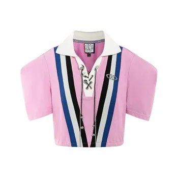 MUKZIN Polo Shirts Women's Pink