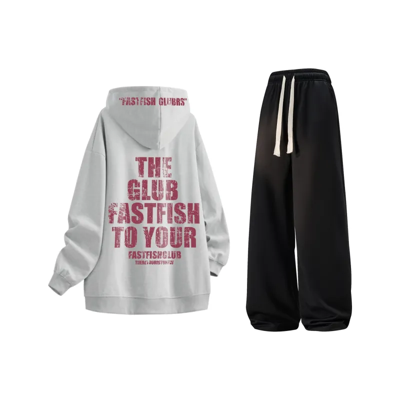 FASTFISH Sweatshirt Sets Unisex-6