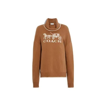 COACH FW22 Sweater Women's Orange