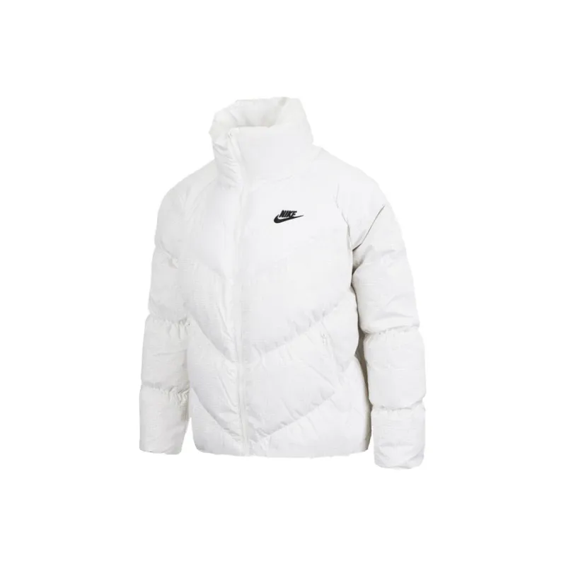 Nike Therma FIT Loose Puffer Jacket Jackets & Coats Women's White-0
