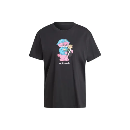 Adidas Originals Regular T Shirt Women's Black