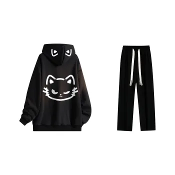 LA'T.WEEKEND Sweatshirt Set Unisex