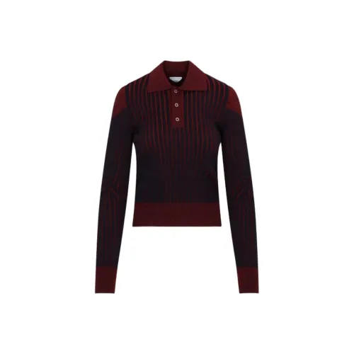 Bottega Veneta Polo Shirts Women's Merlot Red