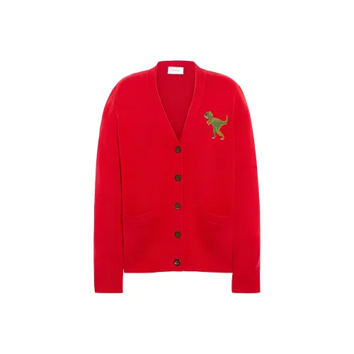 COACH FW22 Loose Fit Knitwear Women's Red
