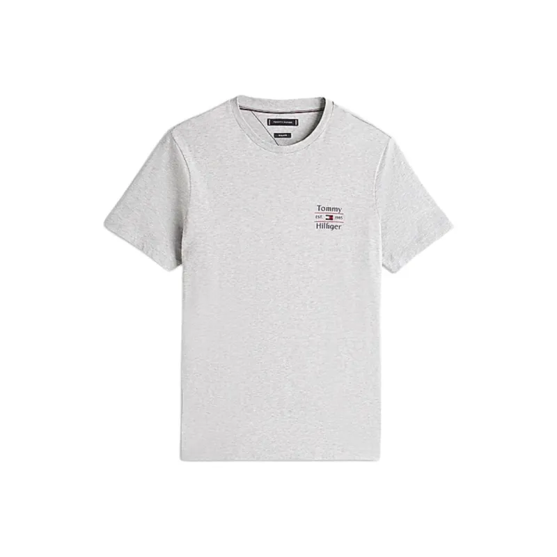 Tommy Hilfiger T Shirt Men's Light Gray-0