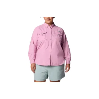 Columbia PFG Bahama Women's Long Sleeve Shirt Shirt Women's Pink