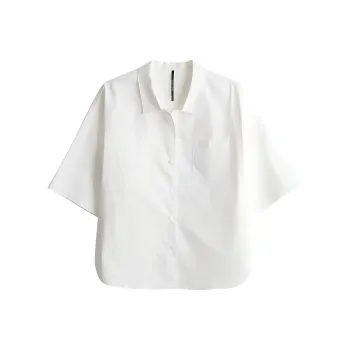 SHALLOW STREAMS Shirt Women's Pearl White