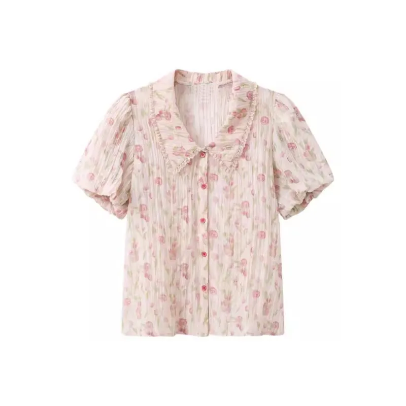 Wbwq Shirts Women's Floral-0