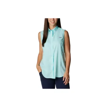 Columbia PFG Tamiami Shirt Women's Cyan