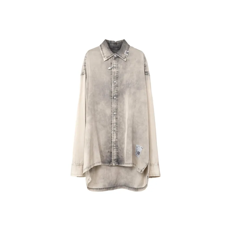 Maison Mihara Yasuhiro FW24 Shirt Women's Light Gray-0