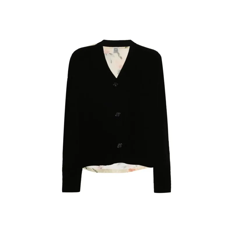 TOTEME Rubino Panelled Cardigan-0