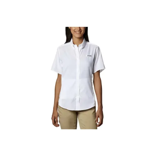 Columbia Shirts Women's White