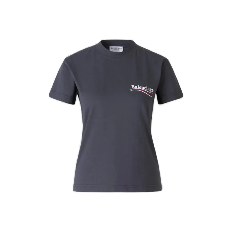 Balenciaga T Shirts Women's Dark Gray-0