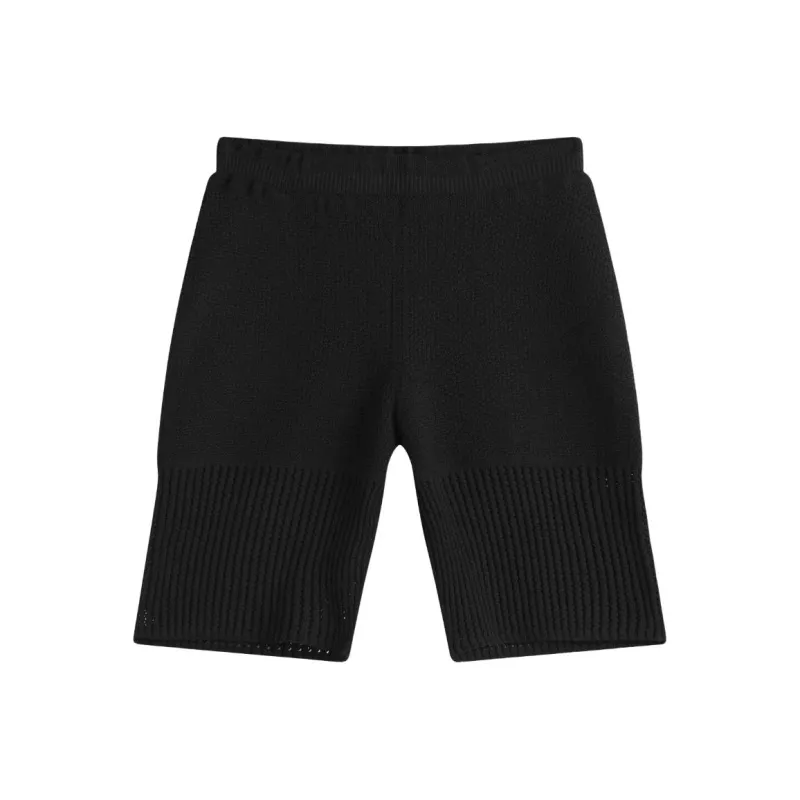 Homme Plissé Issey Miyake Casual Shorts Men's Black-0