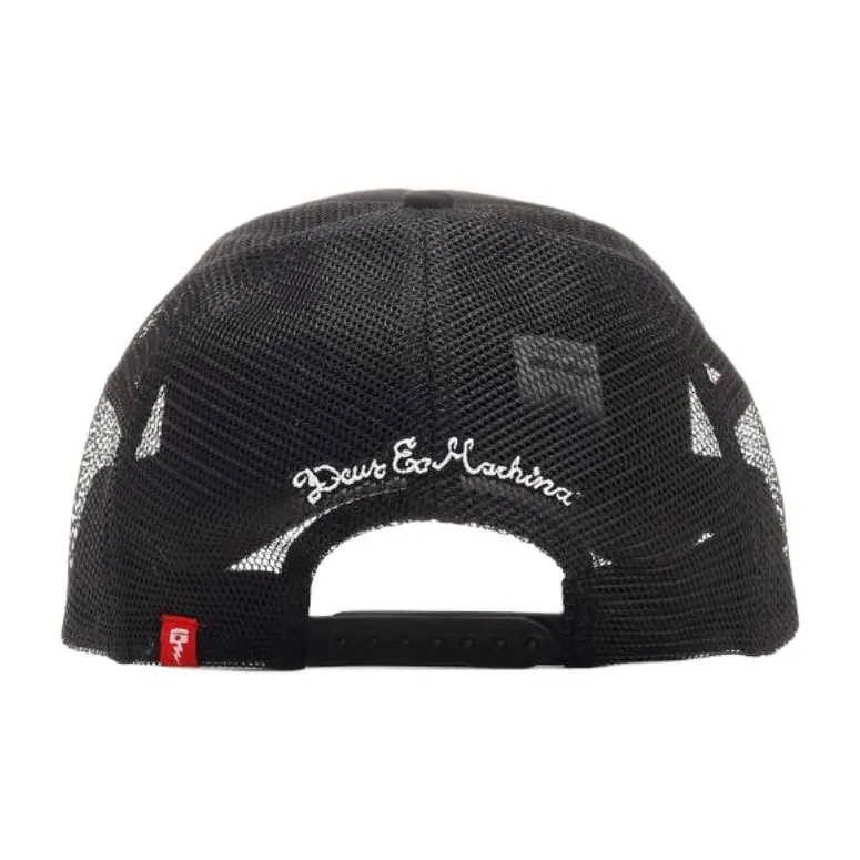 Deus Ex Machina Logo patch Trucker Cap-2