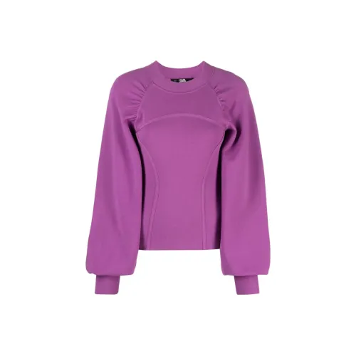 KARL LAGERFELD / Karl Lagerfeld Jeans Puff sleeve Crew neck Sweater