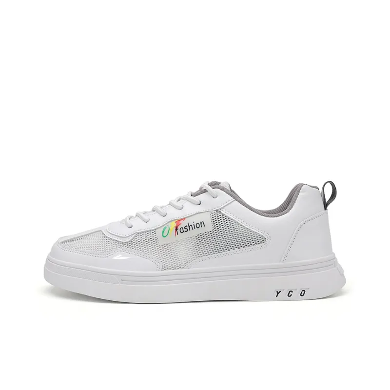 Kuding Slip Resistant Quick Dry Lightweight Moisture Wicking Breathable Low Top Skateboard Shoes Men's-0