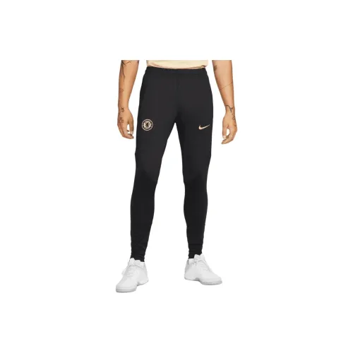 Nike ChelseaDri-Fit Soccer Bottoms Men's Black/Gold
