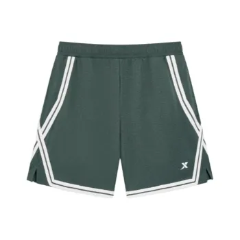 XTEP Basketball Collection Casual Shorts Men's Oil Tea Green