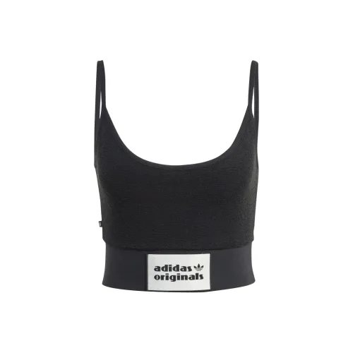 Adidas Originals Strapless Tops Women's Black