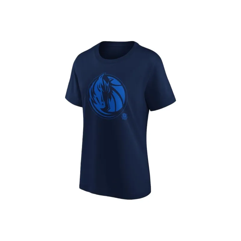 NBA Regular T-Shirt Women's Navy Blue Dallas Mavericks-0