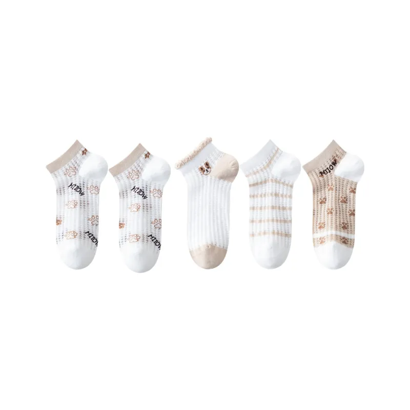 MIIOW Ankle Socks Women's 5 Pack-8