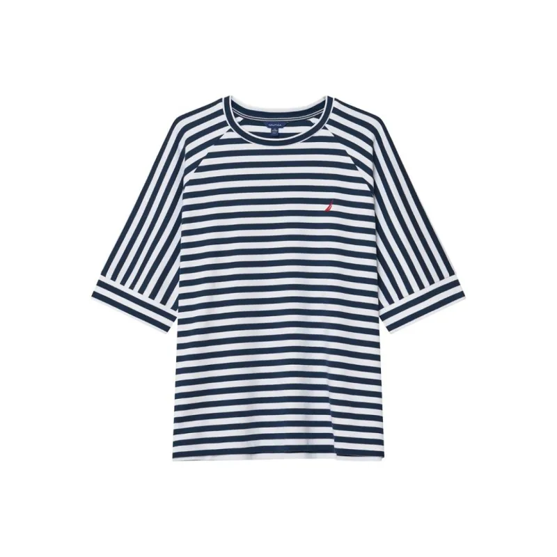 NAUTICA T Shirt Women's Light Navy Blue-0