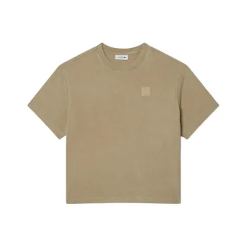 LACOSTE T Shirts Women's Beige