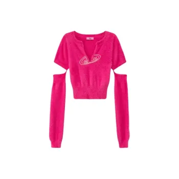 CHUU Knitwear Women's Deep Rose Red