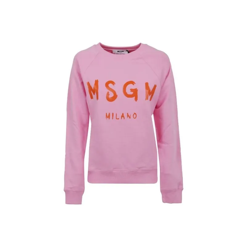 MSGM Sweatshirts Women's Fuchsia-0
