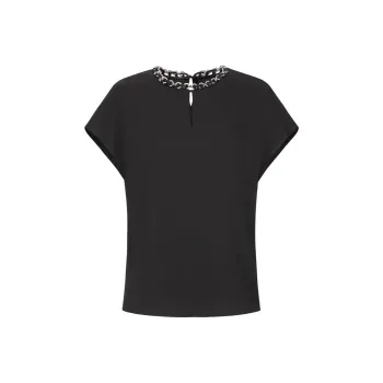 JZ. ANNAKRO T Shirt Women's Plain Black