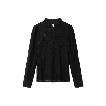 Yu Qianwen Shirts Women's Black
