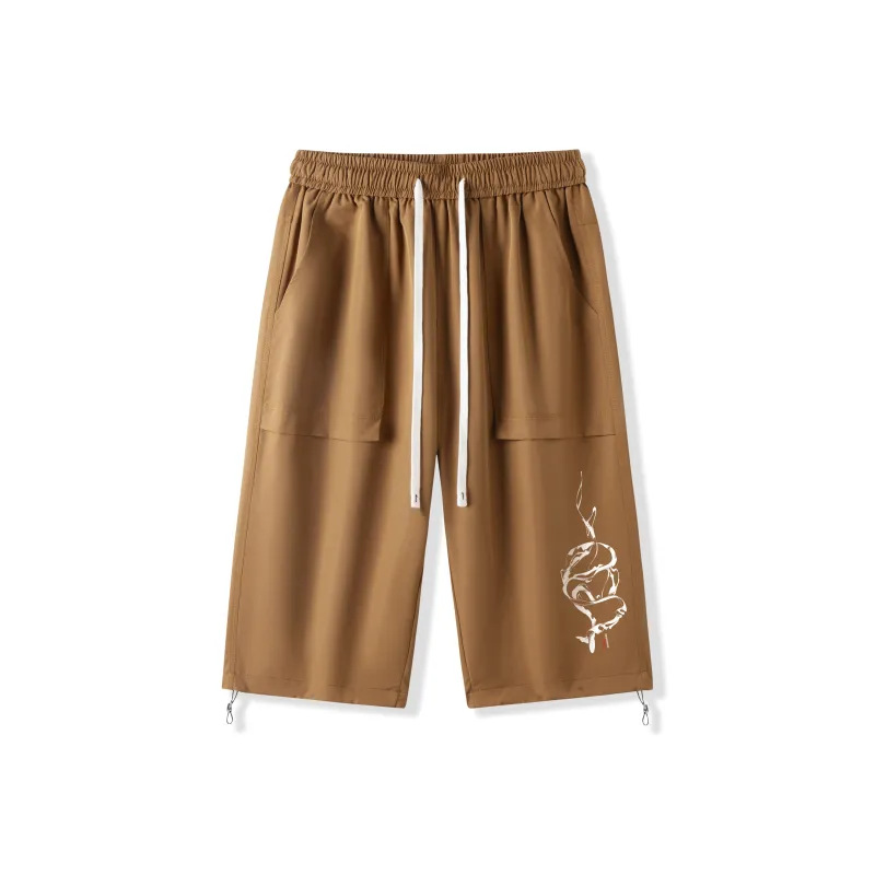 DUNHUANG INSPIRATION Casual Shorts Unisex-5