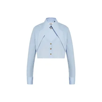 Vivienne Westwood Cut Out Cropped Shirt