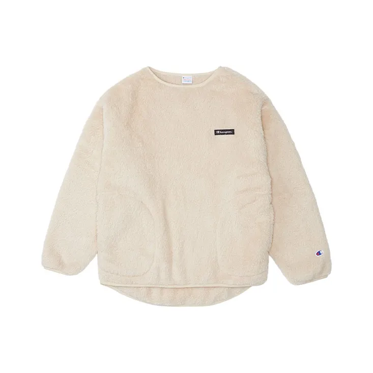 Champion FW22 Women's Collection Sweatshirt Japan Version Women's Light Khaki-0