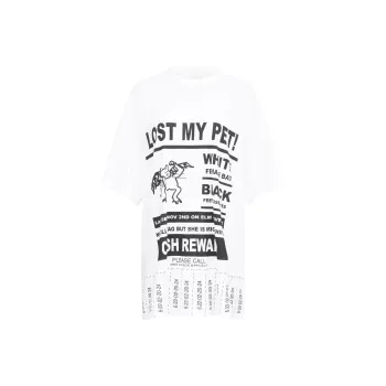 MM6 Maison Margiela Oversized T Shirt 'Optic White'