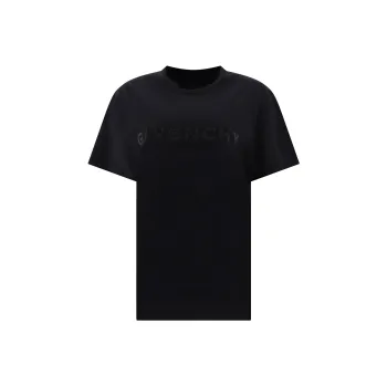 Givenchy Logo Embellished Crewneck T Shirt