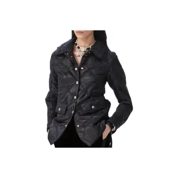 CHANEL Puffer Jacket Women's Black