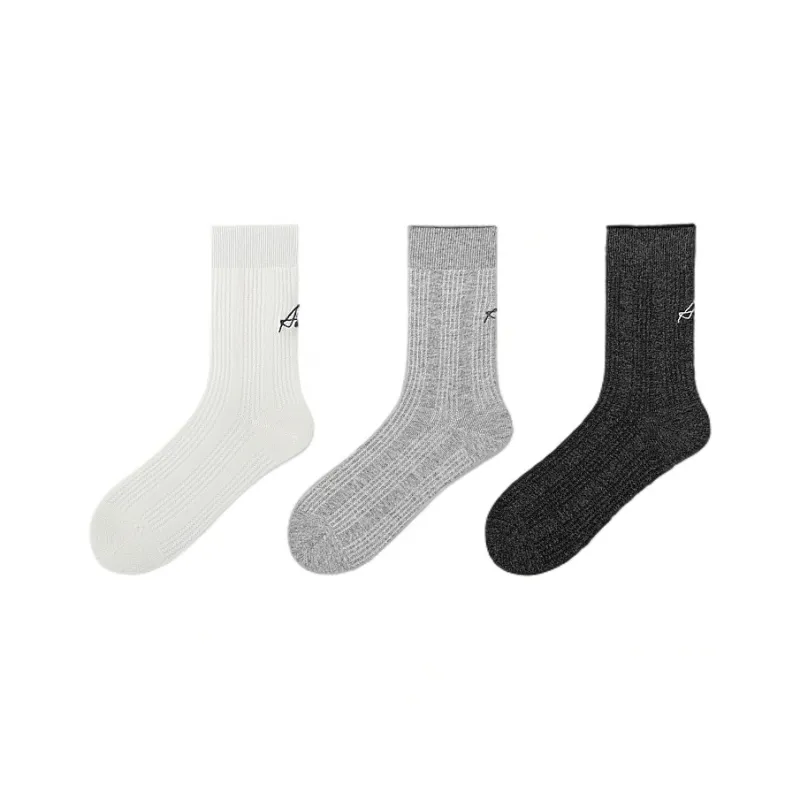 H YXIANG Mid Calf Socks Women's Combo Set-0