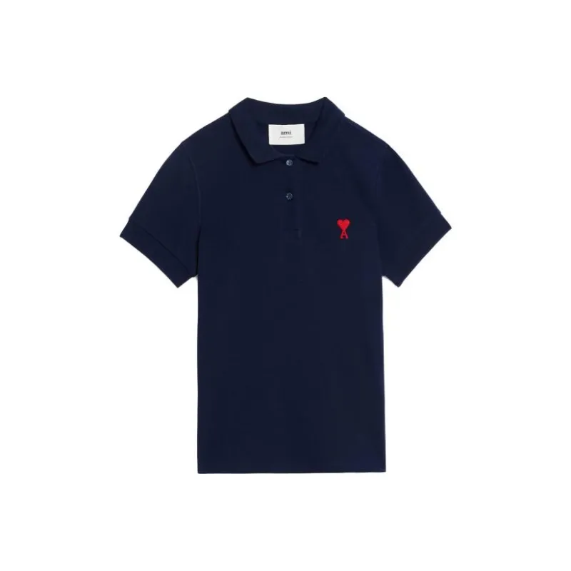 AMIPARIS AMBUSH SS23 Fashion Show Collection Polo Shirt Women's Sailor Blue-0