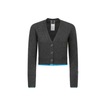 PINKO V Neck Cropped Cardigan