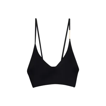 Jacquemus Le Bandeau Pralu Logo Plaque Bralette
