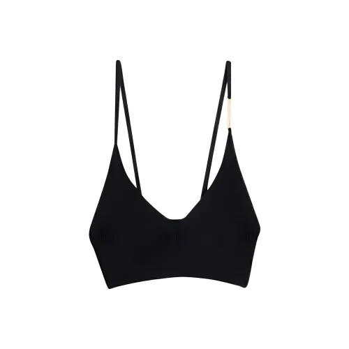 Jacquemus Le Bandeau Pralu Logo Plaque Bralette
