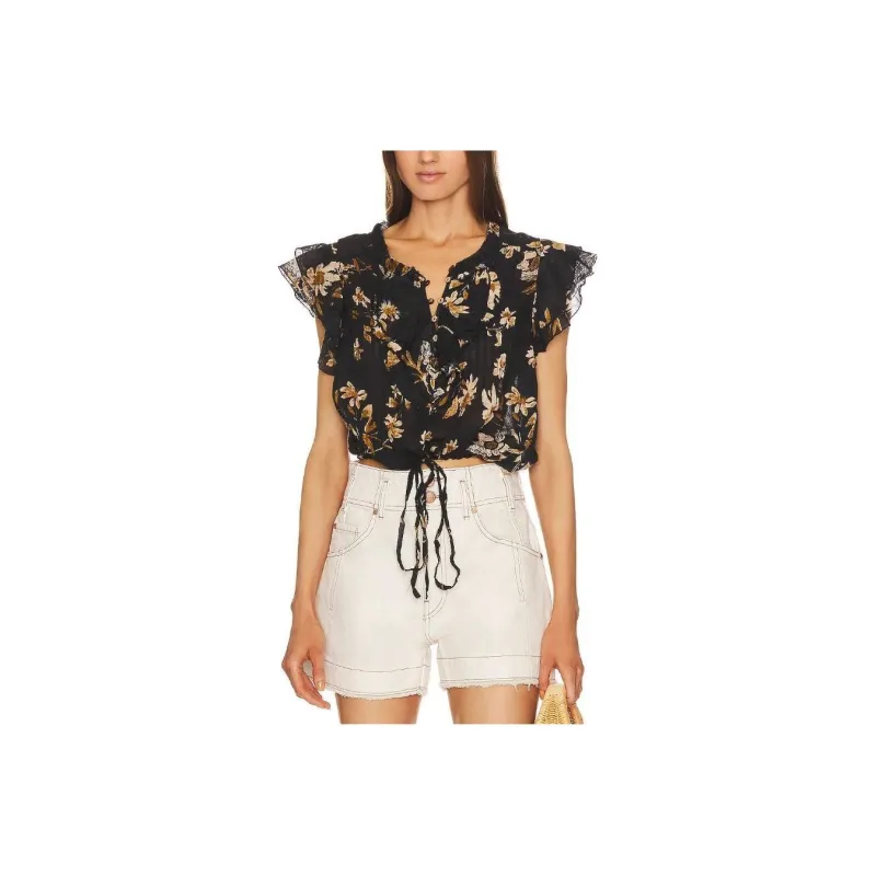 FREE PEOPLE Shirts Women's Black-0